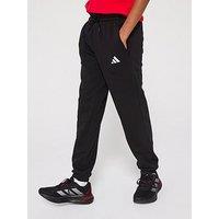 Adidas Sportswear Junior Boys Essentials Joggers - Black