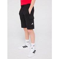 Adidas Sportswear Junior Boys Essentials Cargo Shorts - Black