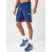 Adidas Mens Tiro Essentials Short - Navy/Red