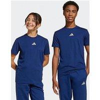 Adidas Sportswear Junior Boys Essentials T-Shirt - Blue