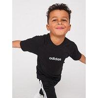 Adidas Sportswear Kids Unisex Essentials T-Shirt - Black