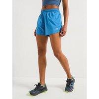 New Balance Womens Running Sport Essentials Short 5" - Blue