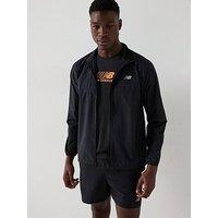 New Balance Men'S Running Athletics Graphic T-Shirt - Black