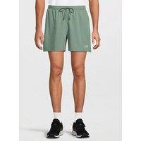 New Balance Men'S Running Sport Essentials 5 Inch Shorts - Green