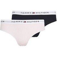 Tommy Hilfiger Girls 2 Pack Print Bikini Brief - Multi