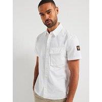 Belstaff Scale Short Sleeve Shirt - White