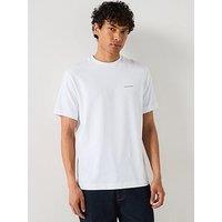 Belstaff Alloy Linear Left Chest Logo T-Shirt - White