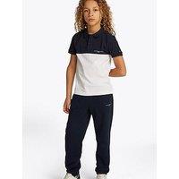 Tommy Hilfiger Boys Mini Corp Colourblock Short Sleeve Polo Shirt - Multi