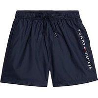 Tommy Hilfiger Boys Medium Drawstring Swimshort - Navy