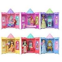 Disney Princess Tower Surprise Small Dolls & Stacking Playsets With 5 Surprises (Styles May Vary)
