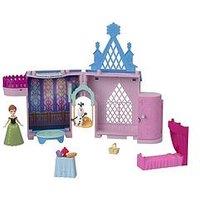 Disney Frozen Storytime Stackers Playset, Anna'S Arendelle Castle Dollhouse With Small Doll
