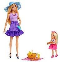 Barbie Family & Friends Dolls, Picnic-Themed Playset With 2 Dolls & 9 Pieces