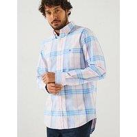 Gant Regular Fit Classic Oxford Long Sleeve Printed Shirt - Light Pink