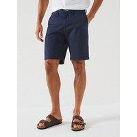 Gant Slim Fit Twill Chino Shorts - Dark Blue