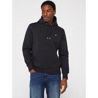 Gant Regular Fit Hoodie - Black