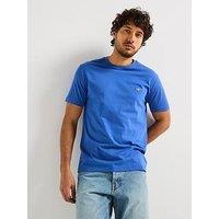 Gant Regular Fit Short Sleeve T-Shirt - Bright Blue