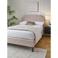 Very Home Rene Bed With Mattress Options (Buy & Save!) - Fsc Certified - Bed Frame With Microquilt Mattress