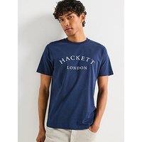 Hackett Heritage Short Sleeve T-Shirt - Navy
