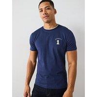 Hackett Heritage Number T-Shirt - Navy