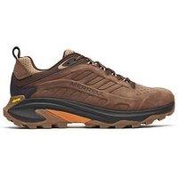 Merrell Mens Moab Speed Leather Waterproof Hiking Shoes - Brown
