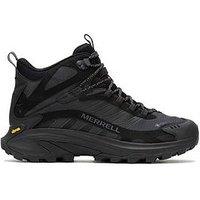 Merrell Men'S Moab Speed Mid Gore-Tex Hiking Boots - Black