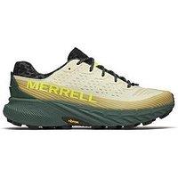 Merrell Mens Agility Peak 5 Trail Running Shoes- Beige