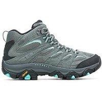 Merrell Womens Moab Mid Goretex Hiking Boots - Grey