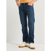Levi'S 501 Original Straight Fit Jeans - On The Borderline - Dark Blue