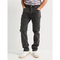 Levi'S 505 Regular Fit Jeans - Fly On The Wall - Dark Grey