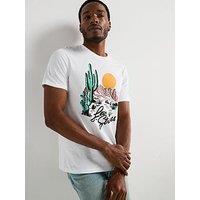 Levi'S Western Graphic T-Shirt- White