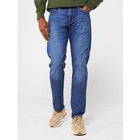 Levi'S 502 Tapered Fit Jeans - Dark Blue