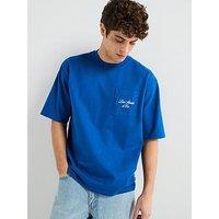 Levi'S Levis Heavyweight Graphic Pocket Short Sleeve T-Shirt- Blue