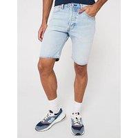 Levi'S 501 Original Regular Fit Denim Shorts- Light Thread Ltwt- Light Blue