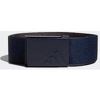 Adidas Men'S Golf Reversible Web Belt - Navy