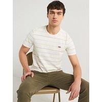 Levi'S Short Sleeve Original Housemark Logo T-Shirt- Cream
