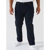 Levi'S 541 Stretch Tapered Fit Jeans Big And Tall Dark Indigo - Flat Finish