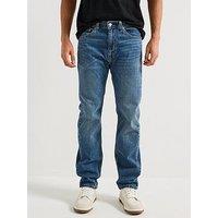 Levi'S 505 Regular Fit Jeans - Worn In - Light Blue