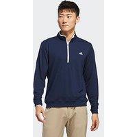 Adidas Men'S Golf Lightweight Half Zip Top - Navy