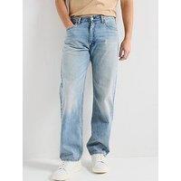 Levi'S 555 Relaxed Straight Fit Jeans - Lead The Way - Blue