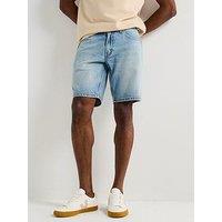 Levi'S 445 Stretch Denim Shorts- Atlas Skies- Light Blue