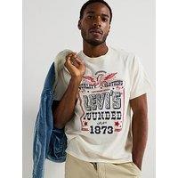 Levi'S Graphic Relaxed Fit Short Sleeve T-Shirt- White
