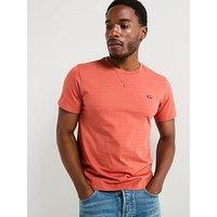 Levi'S Original Dobby Short Sleeve T-Shirt- Red