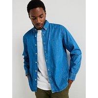 Levi'S Authentic Button Down Denim Shirt- Medium Indigo