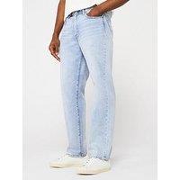 Levi'S 568 Loose Straight Jeans- Light Indigo- Light Blue