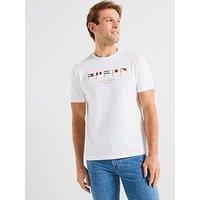 Tommy Hilfiger Multi Flags T-Shirt - White
