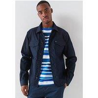 Tommy Hilfiger Cotton Nylon Overshirt - Navy