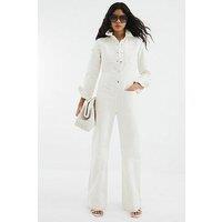 River Island Boilersuit - Ecru