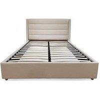 Very Home Gabriel Fabric Winged Bed Frame With Mattress Options (Buy & Save!) - Fsc Certified - Bed Frame With Microquilt Mattress