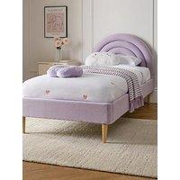 Very Home Rainbow Children'S Single Bed Frame With Mattress Options (Buy And Save!) - Lilac - Fsc Certified - Bed Frame With Premium Mattress