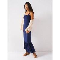 Everyday Strappy Maxi Dress - Navy